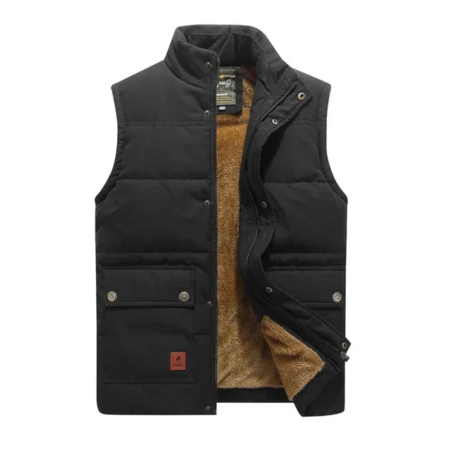 Gevoerde heren bodywarmer