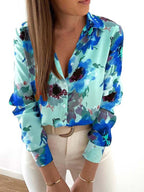 Blouse met bloemenprint voor dames