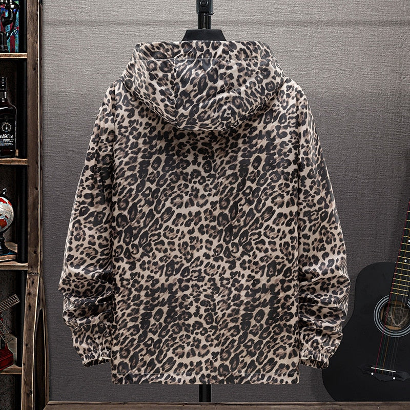 Jas met leopard print