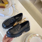 Platform loafers voor dames