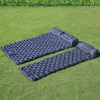 Extra-brede dubbele opblaasbare campingmatras