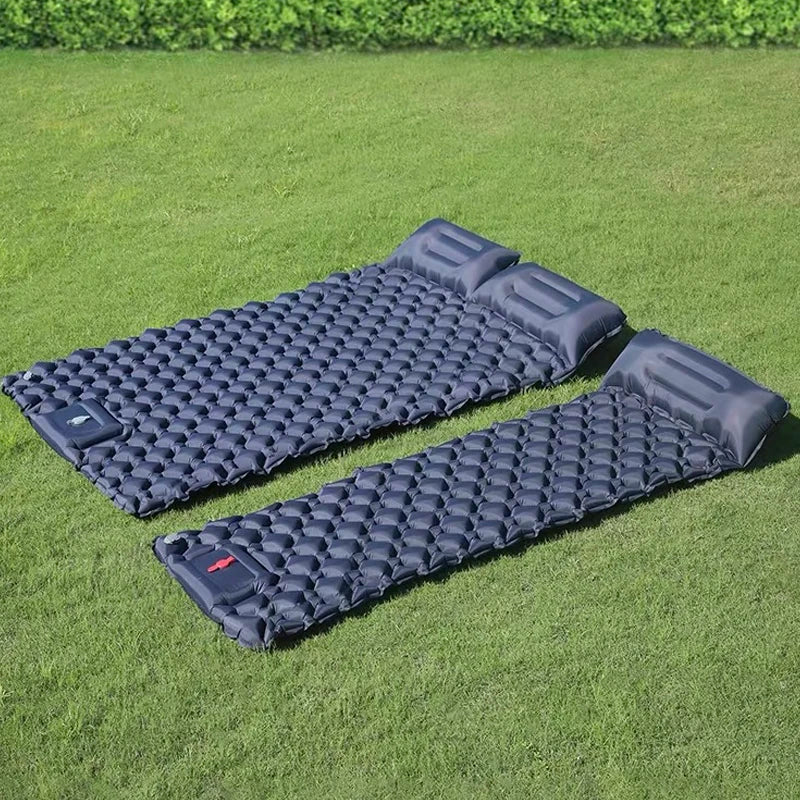 Extra-brede dubbele opblaasbare campingmatras
