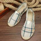 Heren espadrille met graffiti-design