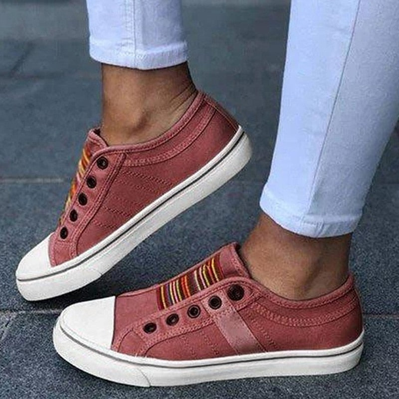 Canvas sneakers voor dames