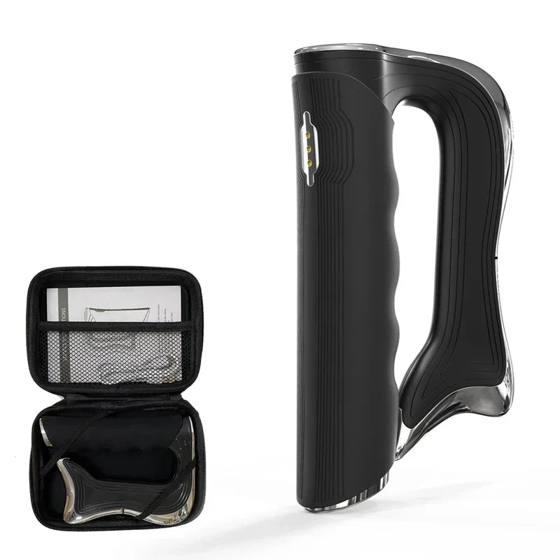 Elektrisch fascia-massageblad met micro-vibraties & spierstimulator