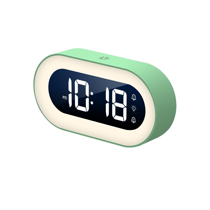 Digitale wekker met nachtlampje