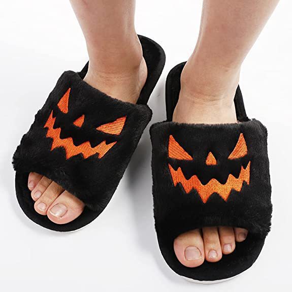 Halloween slippers voor dames