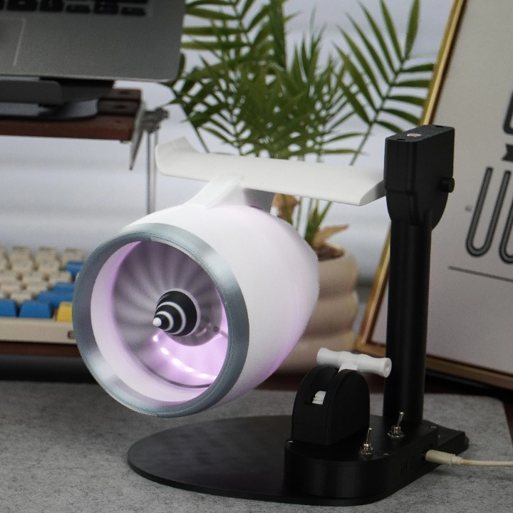 Turbojet ventilatorstype nevelbevochtiger met rgb-verlichting