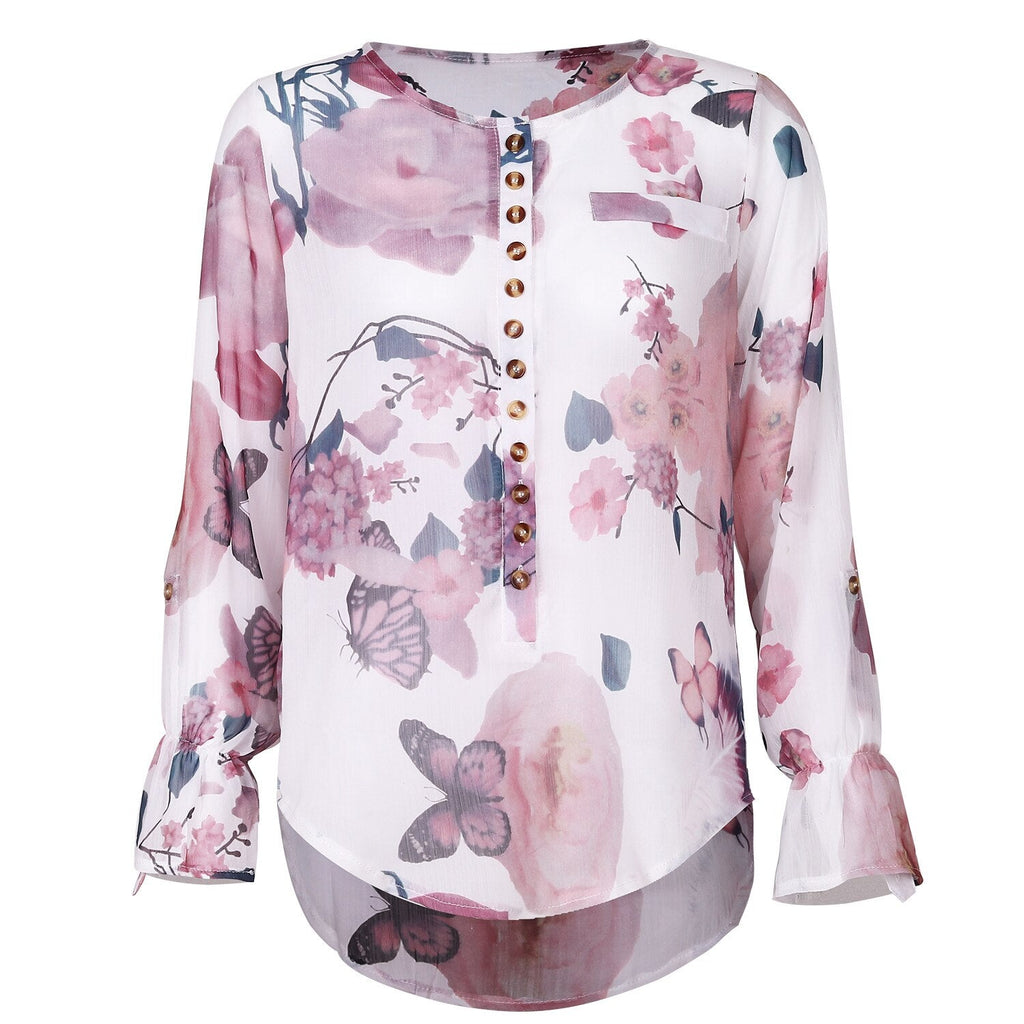 Fay flower blouse