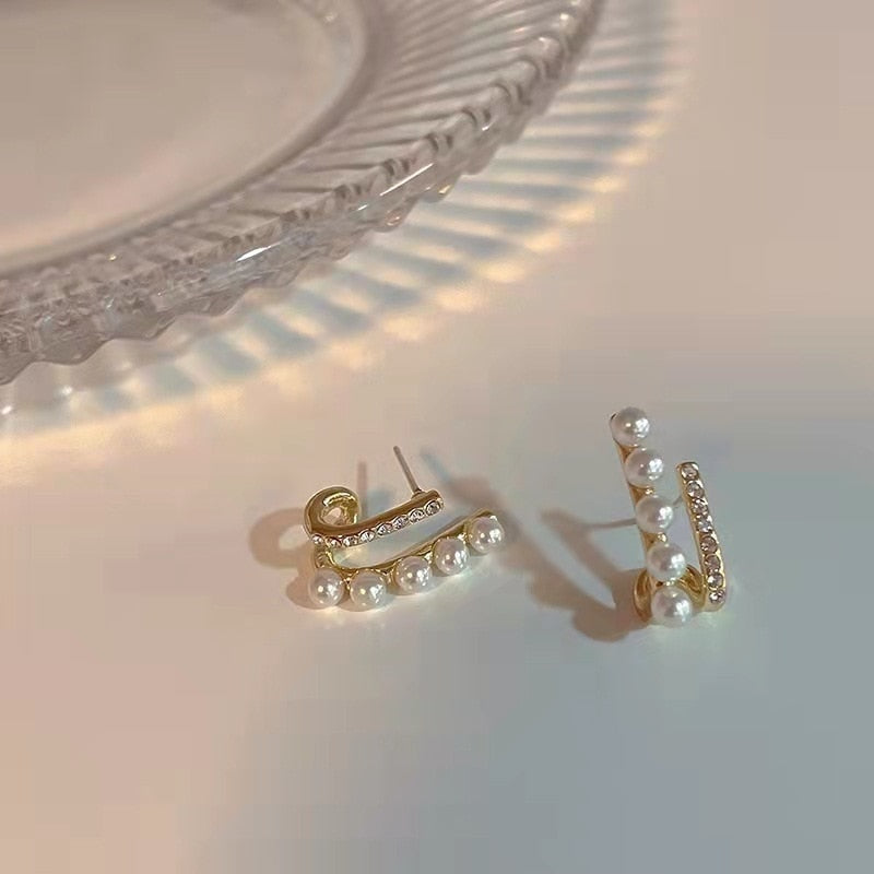 Stud oorbellen Crystal studs