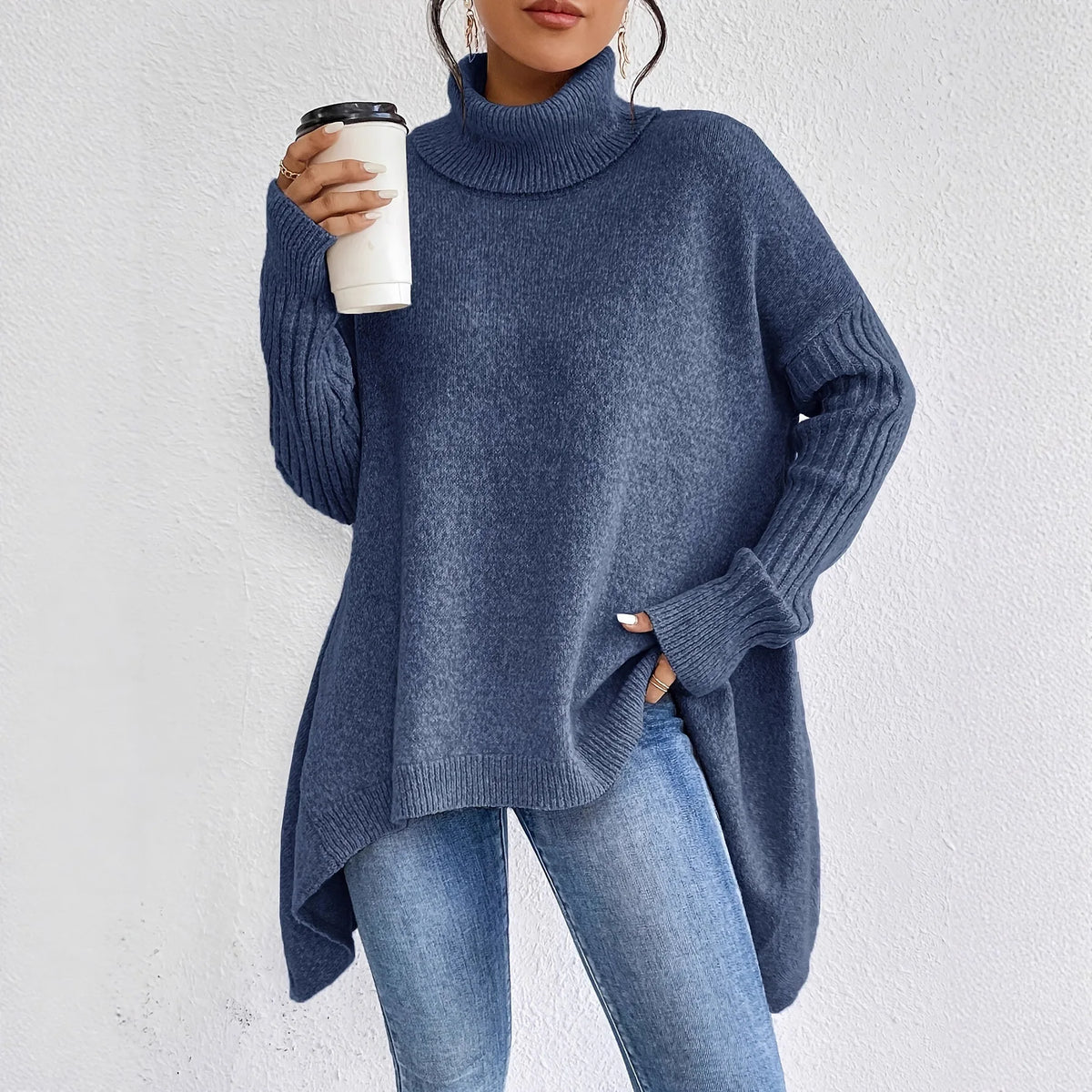 Kirsty | Oversized damescoltrui van kasjmier