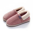 Warme winterpantoffels met imitatiebont
