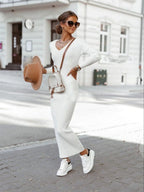 Lange slim-fitjurk