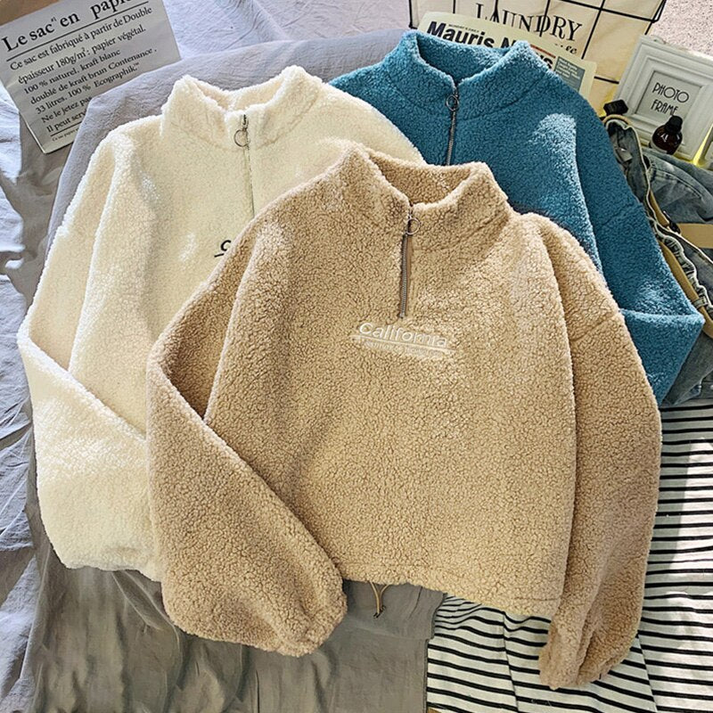 Fleece trui voor dames