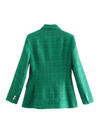 Slim fit blazer voor dames – Noor