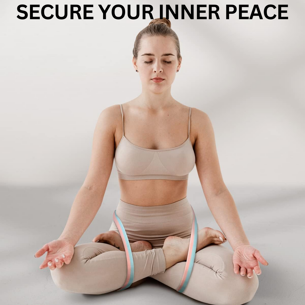 Verstelbare yogaband met D-ringgesp