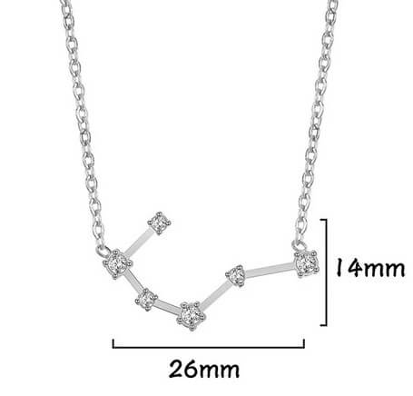 Zodiac sterrenbeeld ketting