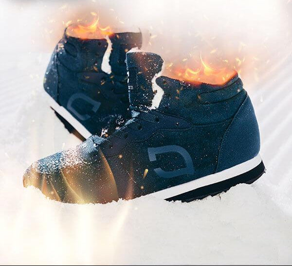 Warme heren snowboots