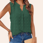 Mouwloze luchtige dames blouse — afbeelding 9