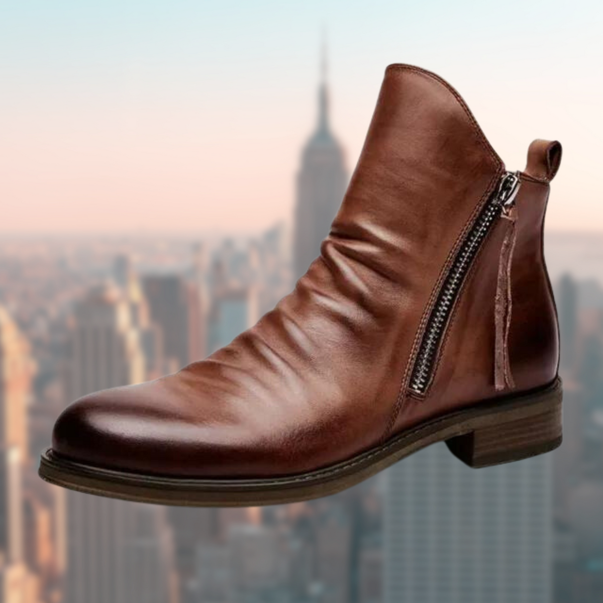 Leren herenlaarzen – Liva