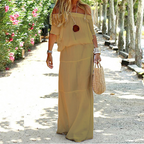 Off shoulder zomerjurk