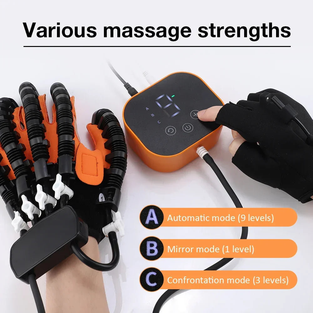 3-in-1 elektrische revalidatiehandschoen voor hersenbloedingherstel & handtherapie