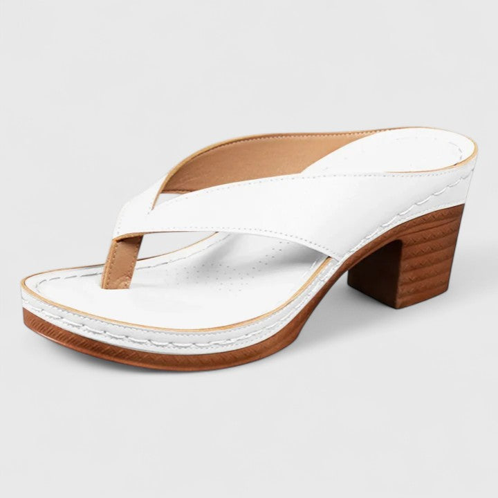Schoenen met hak en schokdempende antislipzool