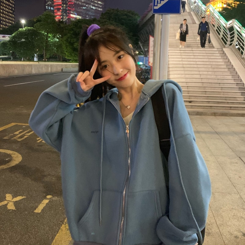 Oversized hoodie voor dames — afbeelding 5