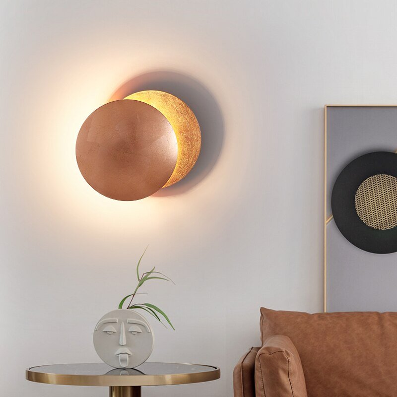 Zonsverduistering wandlamp