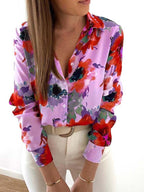 Blouse met bloemenprint voor dames