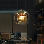 Aluminium-Glas hanglamp — afbeelding 5