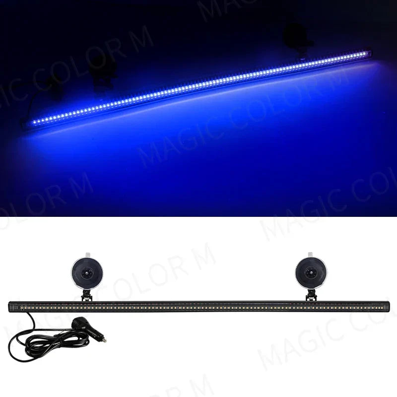 96 LED stroboscoop lichtbalk – veyra – (auto noodwaarschuwingslicht)