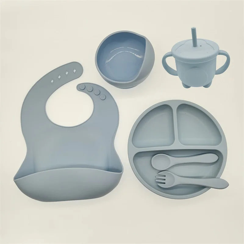 Silicone eetset voor baby's