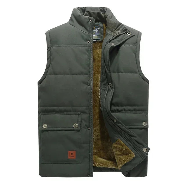 Gevoerde heren bodywarmer