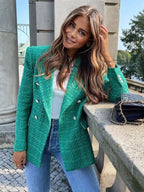Slim fit blazer voor dames – Noor