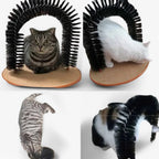 Self-Care krab- en massageboog voor katten