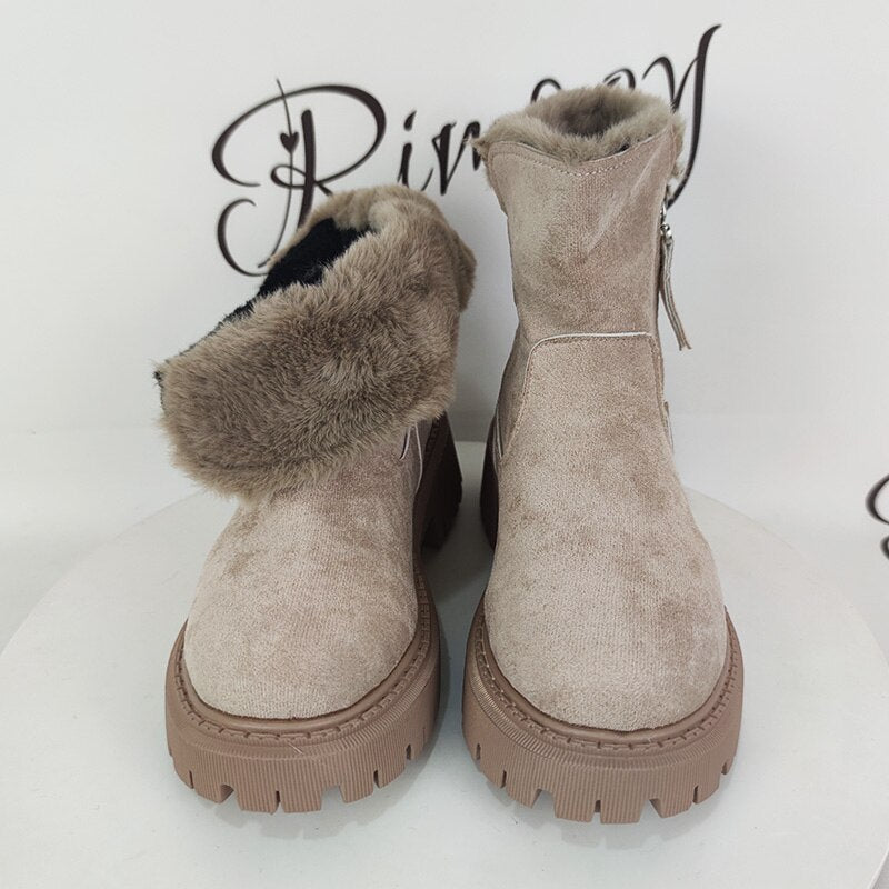 Snowboots met wollen binnenkant voor dames – Noor