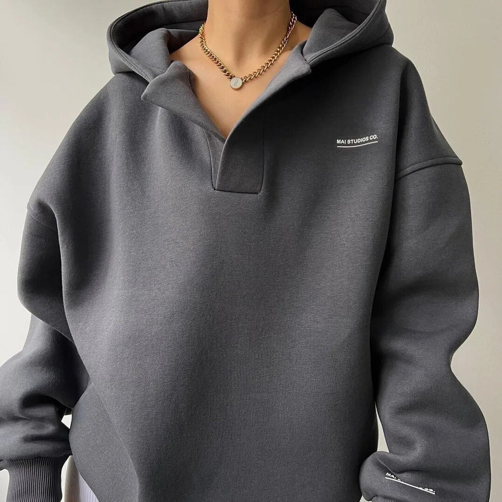 Oversized dames hoodie met capuchon