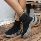 Sock laars sneakers voor dames