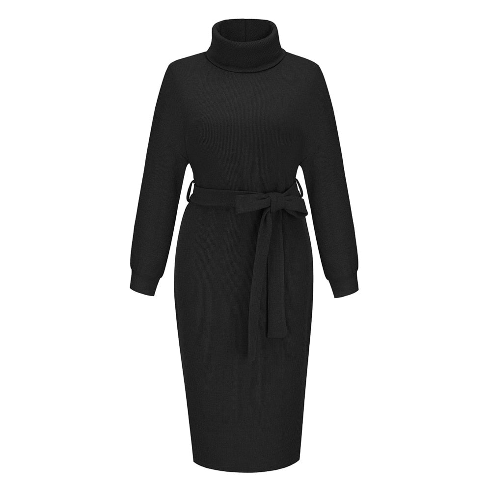Gebreide sweater met col voor dames