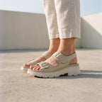 Sandalen met grove plateauzool — afbeelding 7