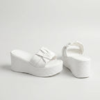 Sandalen met sleehak – Liva