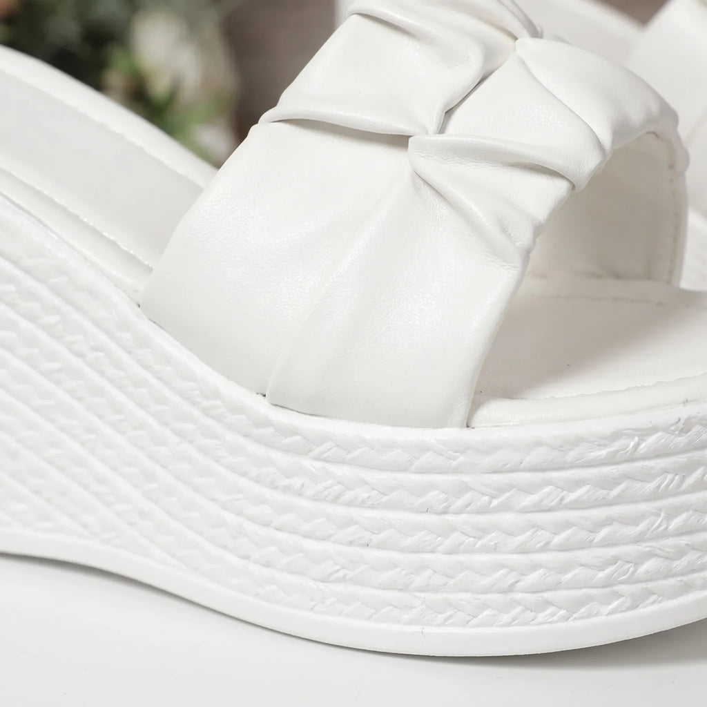 Sandalen met sleehak – Liva