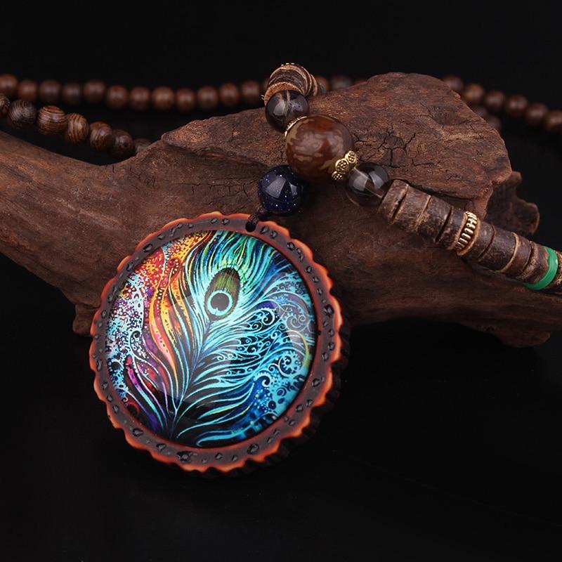 Sandelhout ketting voor innerlijke rust