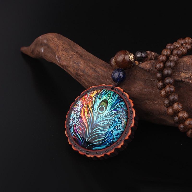 Sandelhout ketting voor innerlijke rust