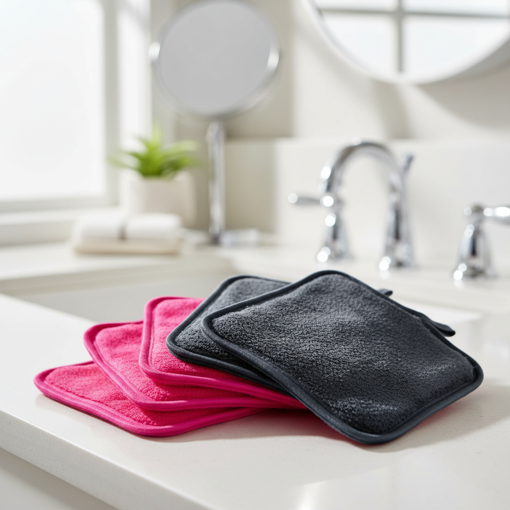 Zachte make-up pads