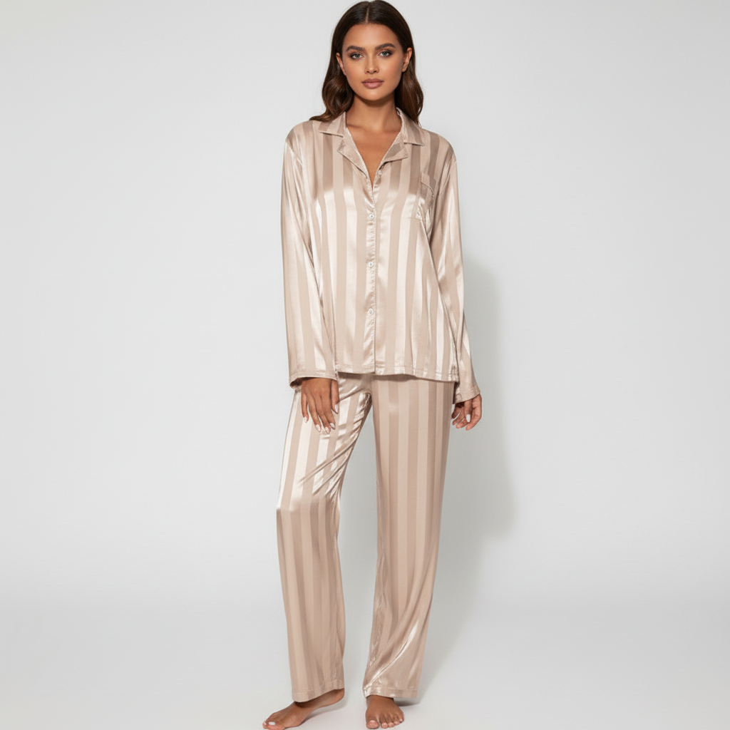 Satin-Pyjama-set