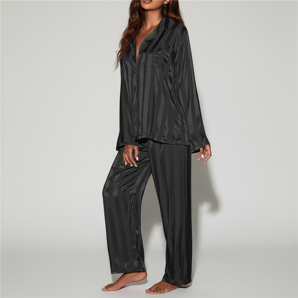 Satin-Pyjama-set