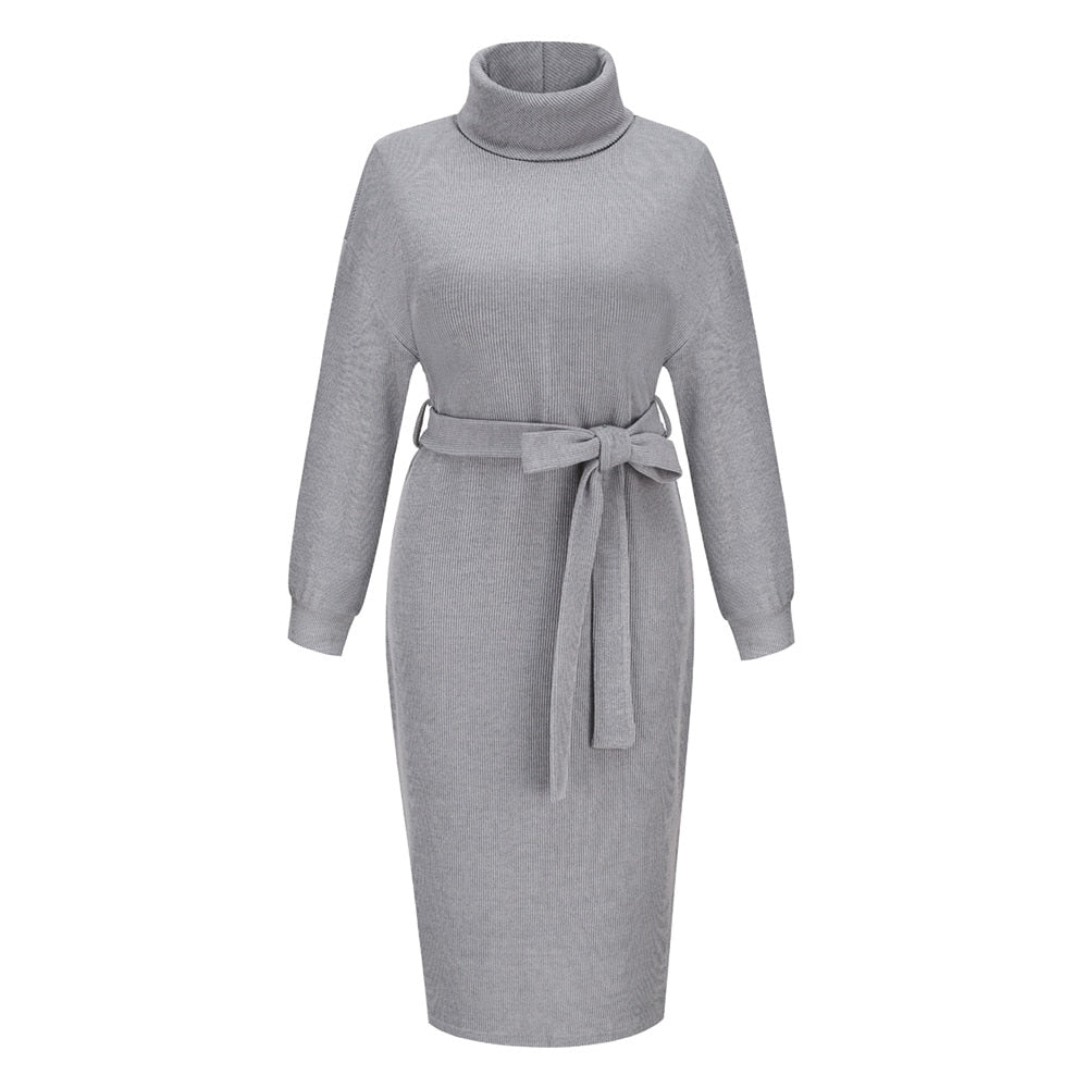 Gebreide sweater met col voor dames