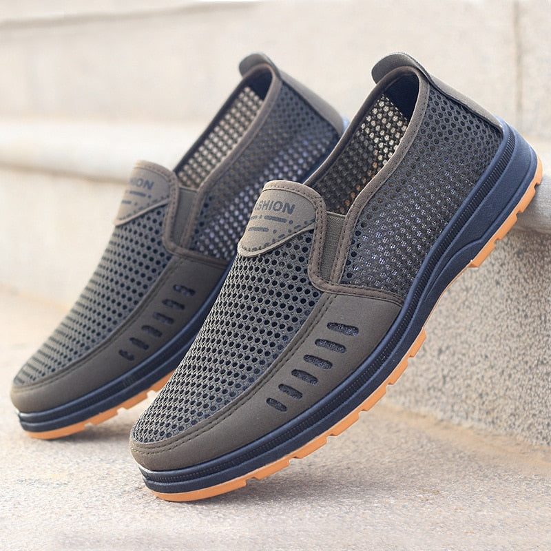 Ademende mesh sneaker